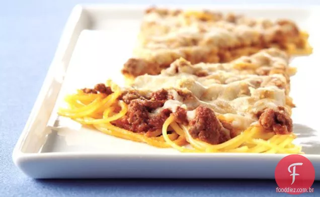 Spaghetti-Crust Pizza