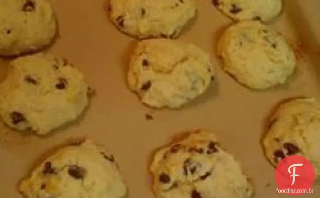 Biscoitos De Chocolate De Banana De Alta Altitude