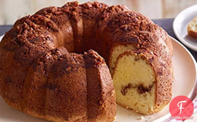 Bolo De Café Com Creme Azedo Úmido