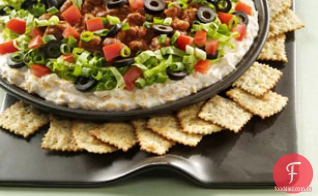 Chili - Cheddar Beer Dip