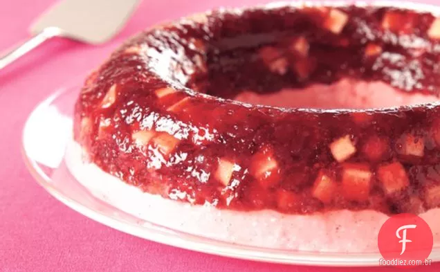 Cranberry-Molde De Queijo Creme