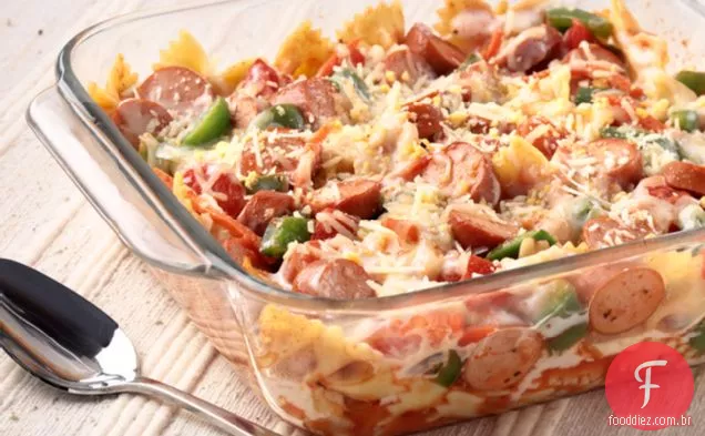 Hot Dog & Veggie Massas Assar