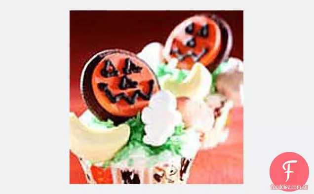 Cupcakes De Abóbora Assustadores