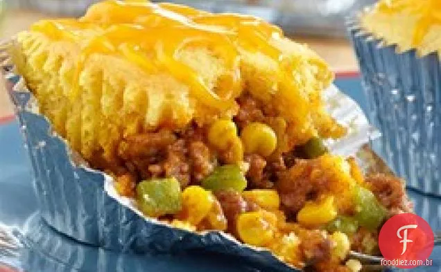 Mini Taco Tamale Pies