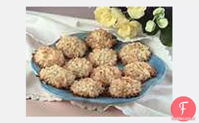 Macaroons de Páscoa com um toque cítrico