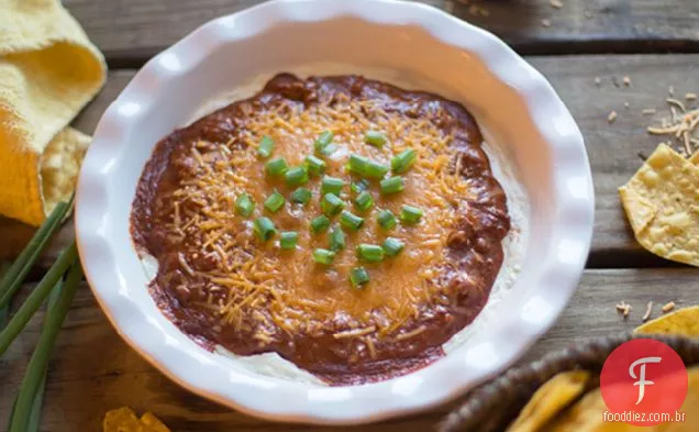 Philly Cheesy Chili Dip