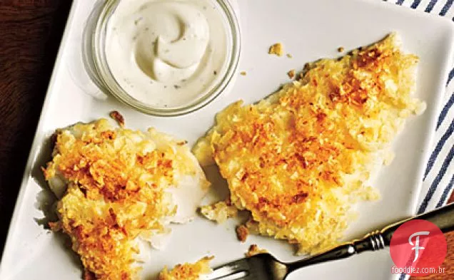 Filetes De Peixe Com Crosta De Chip