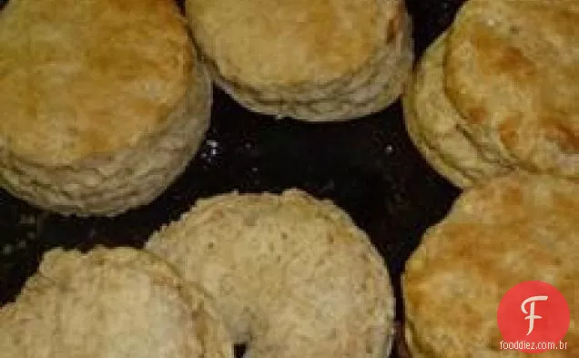 Biscoitos De Trigo Integral Fofos