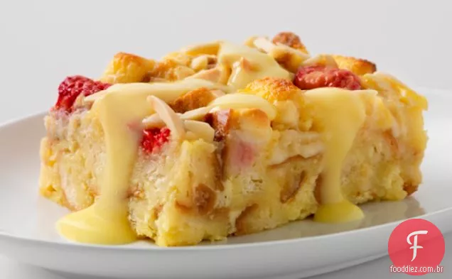 Pudim De Pão Branco Choco-Berry