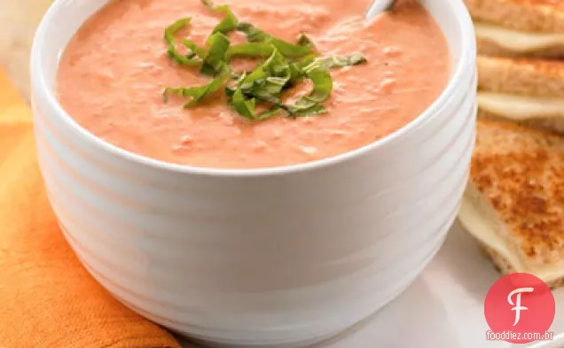 Sopa Cremosa De Tomate