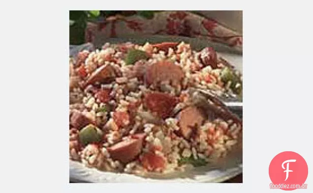 15 Minutos Salsicha E Frigideira De Arroz