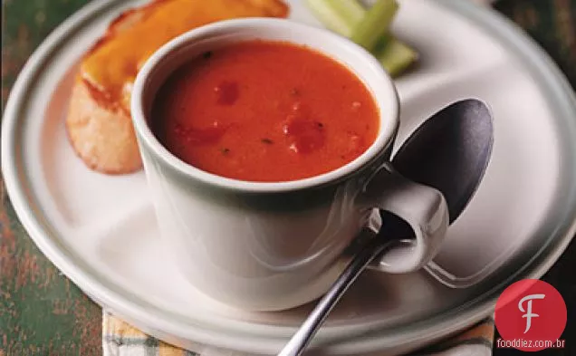 Sopa De Tomate Herbed
