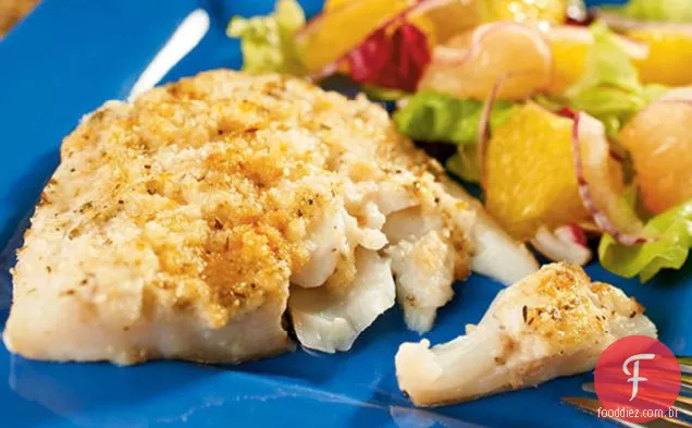 Erva E Alho Bacalhau Grelhado