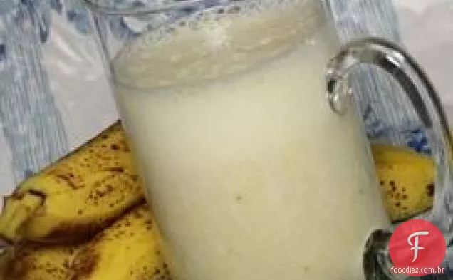 Smoothie De Banana Com Leite