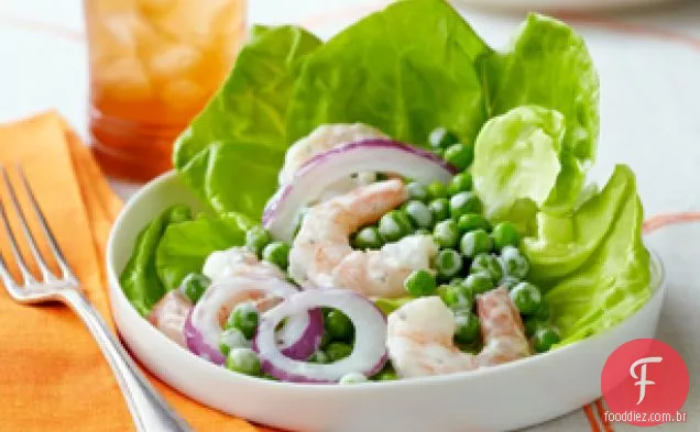 Salada De Camarão E Ervilha
