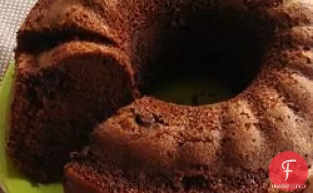 Chocolate Cherry Chip Cake