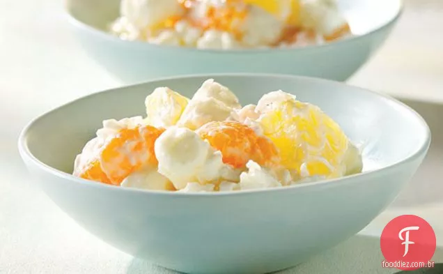 Salada de frutas com Marshmallows