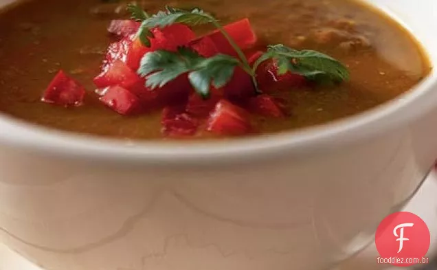 Bree's Lentil-sopa de tomate