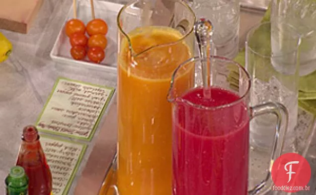 Receita De Tomate Amarelo Fresco Bloody Mary