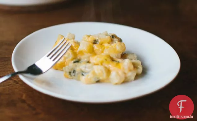 Fácil au gratinado batata assar