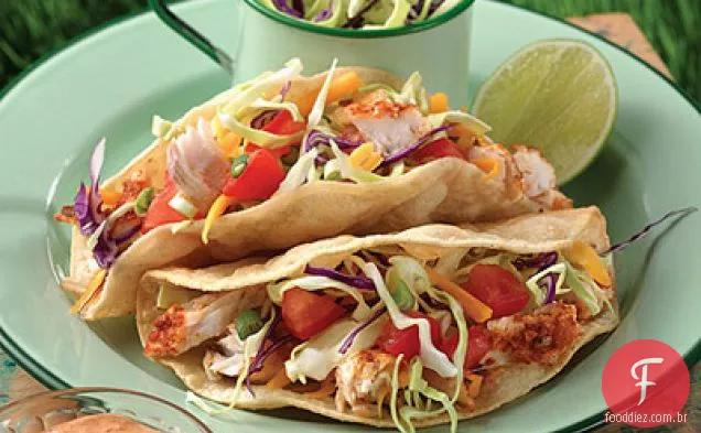 Tacos De Peixe Grelhado