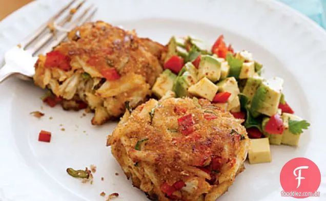 Confetti Crab Cakes