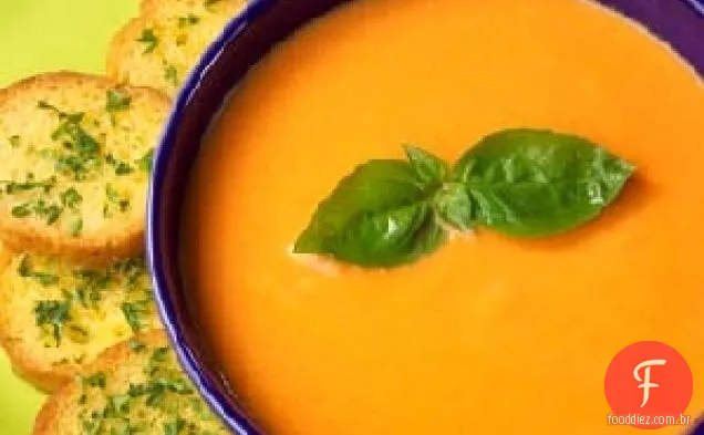 Sopa Cremosa De Tomate