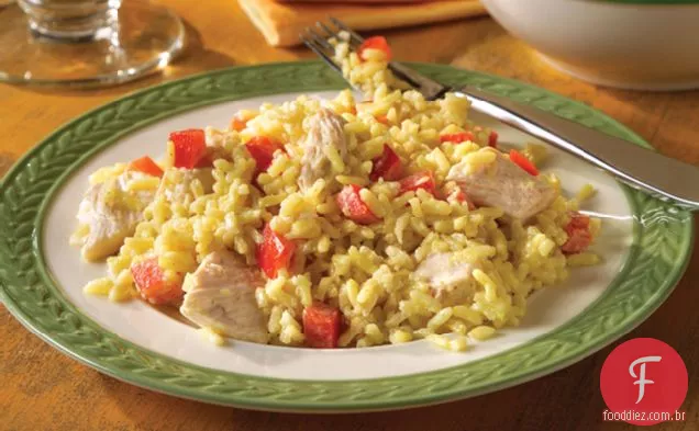 Salada De Frango Com Curry De 15 Minutos