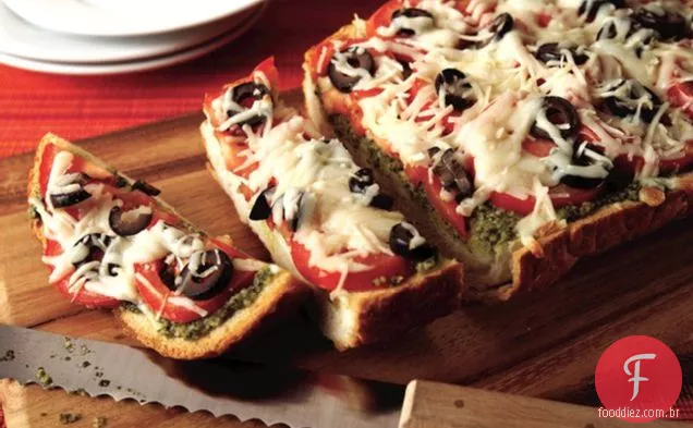 Tomate Ameixa E Pão Pesto