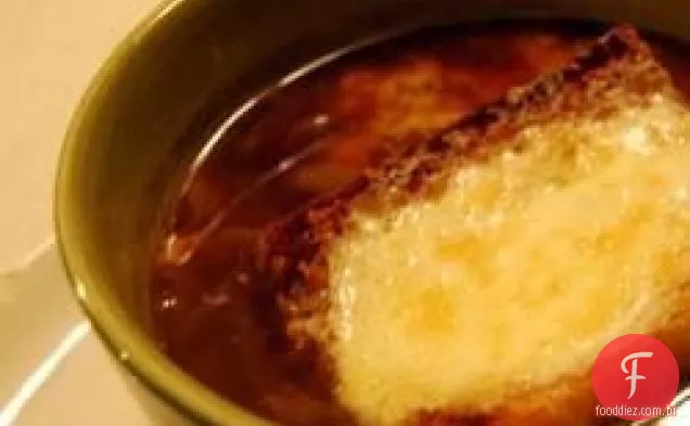 Sopa De Cebola Francesa Americana