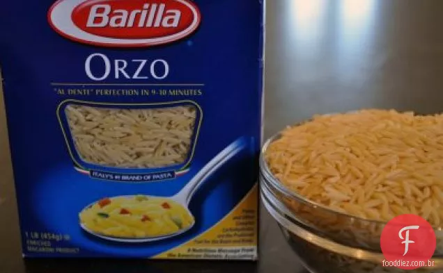 Sopa de tomate com Orzo