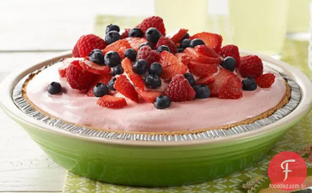 Torta De Limão-Baga De Verão