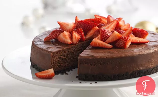 Nosso Melhor Cheesecake De Chocolate