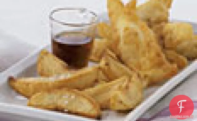 Peixe e batatas fritas