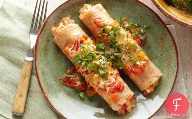 Fiesta Chicken Enchiladas