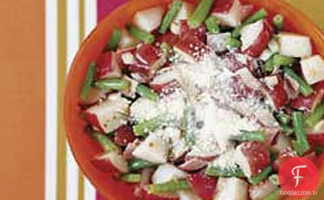 Salada De Feijão Verde Batata