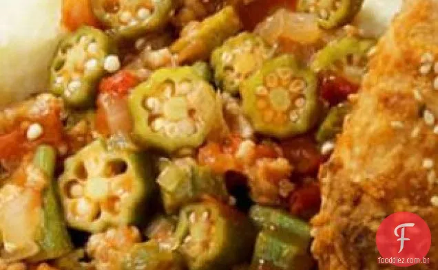 Quiabo Cozido E Tomate
