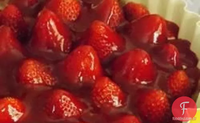 Torta De Morango Francesa dos anos 1970