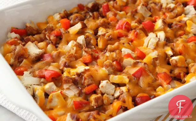Caçarola De Frango E Batata De Queijo