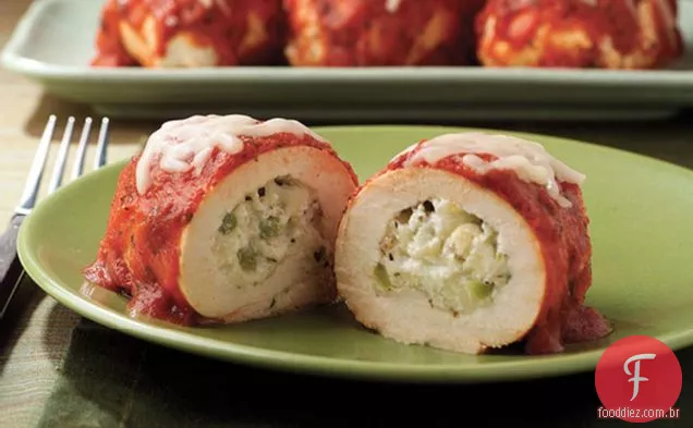 Mozzarella Frango Roll-Ups