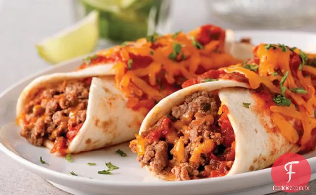 Cheesy Beef Enchilada