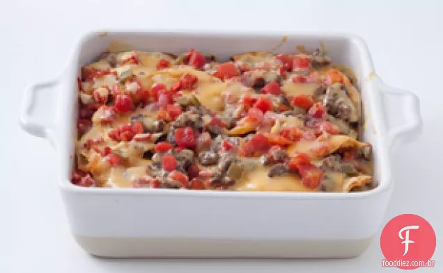 Caçarola De Enchilada De Carne