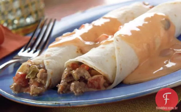 Beef Enchiladas OlÃ©