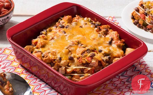 Caçarola De Frango Mexicana
