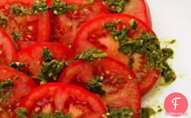 Tomates Fatiados Com Pesto Chuvisco
