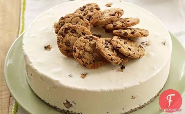 Biscoitos e Cheesecake de Sorvete