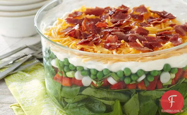 Salada De Sete Camadas