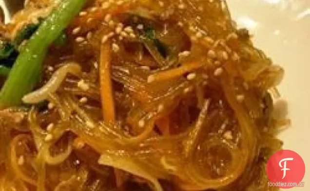 Macarrão De Vidro Coreano Gostoso (Jap Chae)