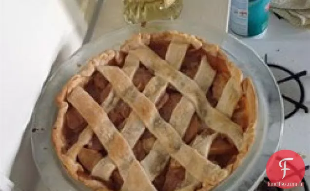 Torta de maçã caramelo do Chef John