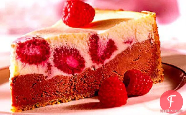 Cheesecake De Chocolate E Framboesa
